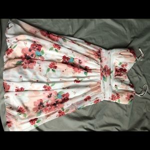 Floral mini dress
